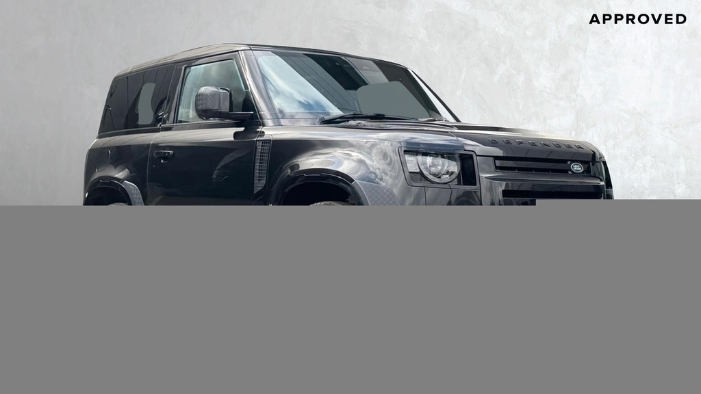 Land Rover Defender 90 3.0 P400 X 90 Black