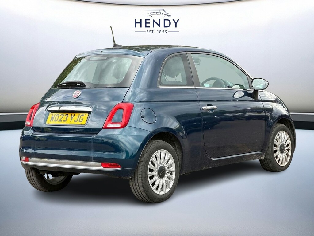 Fiat 500 1.0 Mild Hybrid WO23YJG Blue #4