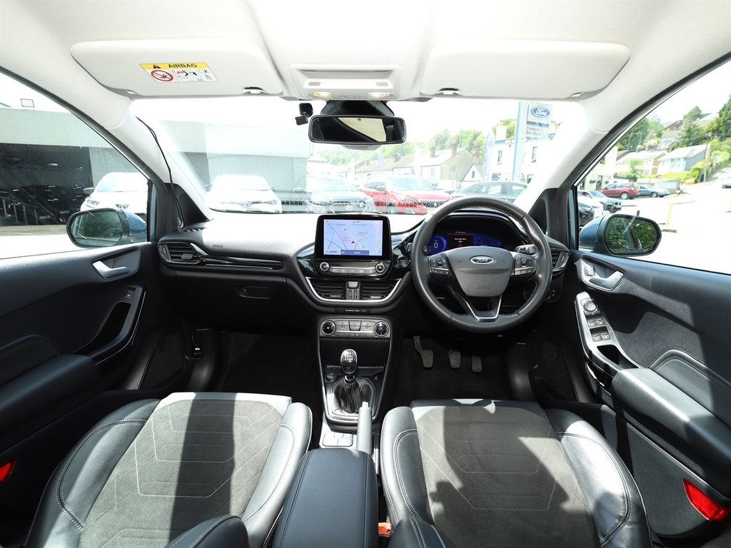 Ford Fiesta 1.0 Ecoboost Hbd Mhev 125 Titanium X GY23RJU Blue #3
