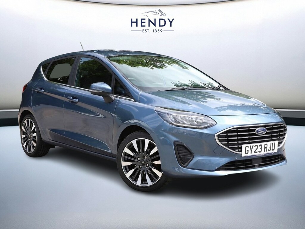 Ford Fiesta 1.0 Ecoboost Hbd Mhev 125 Titanium X Blue