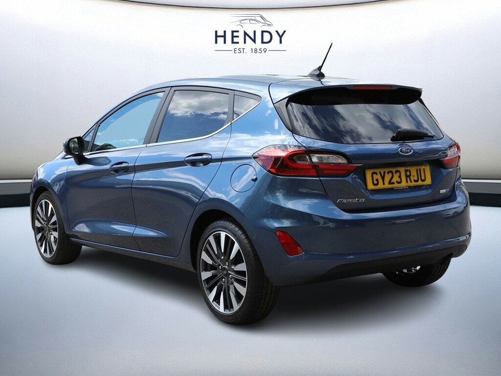 Ford Fiesta 1.0 Ecoboost Hbd Mhev 125 Titanium X GY23RJU Blue #6