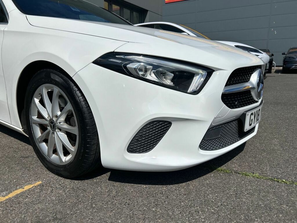 Mercedes-Benz A Class A200 Sport 2018 GY18YNE White #3