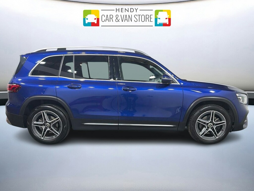 Mercedes-Benz GLB Class Glb 200 Amg Line My22 2021 Blue #2