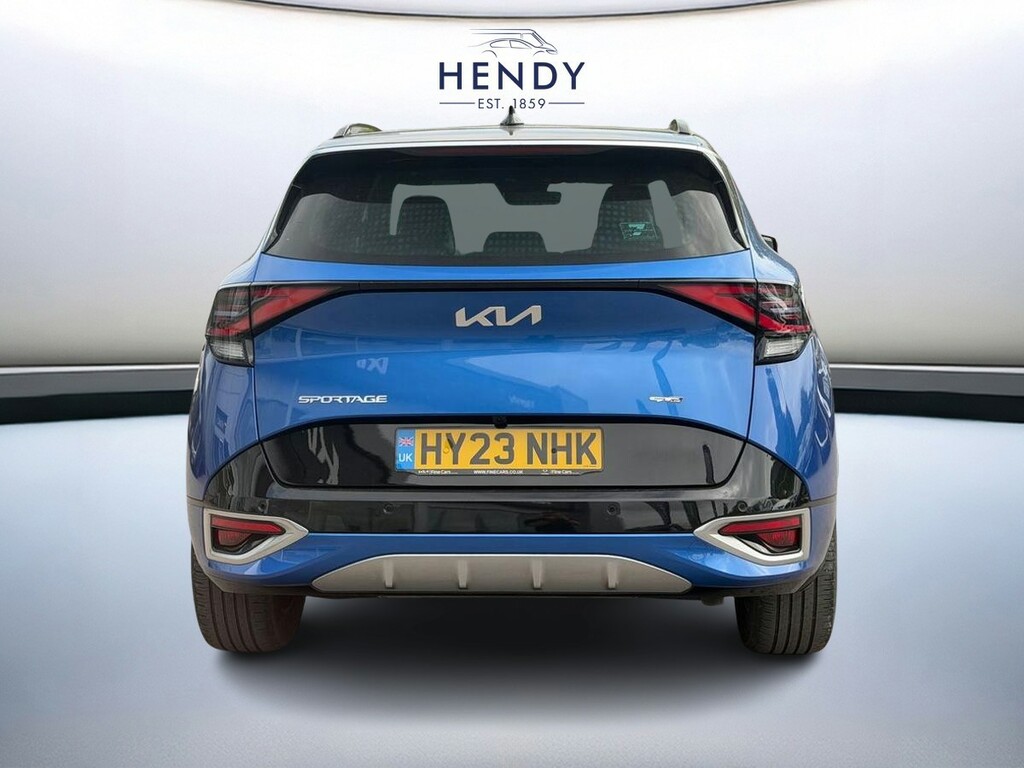Kia Sportage 1.6T Gdi Hev Gt-line S HY23NHK Blue #4