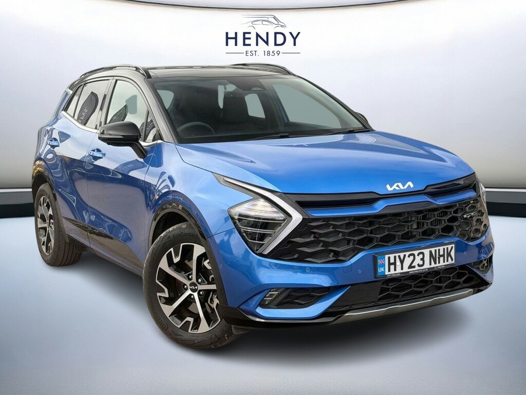 Kia Sportage 1.6T Gdi Hev Gt-line S Blue