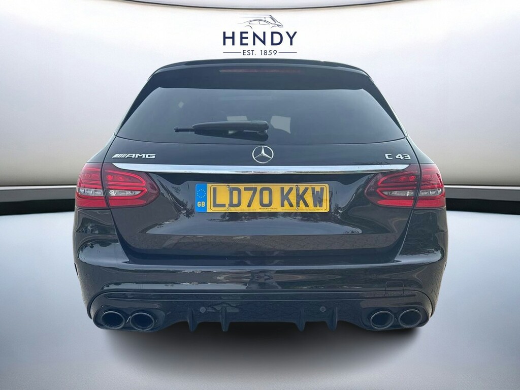 Mercedes-Benz C Class Amg C43 4Matic Prem Plus Est My20.5 2019 LD70KKW Black #5
