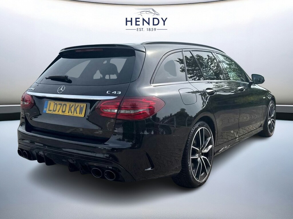 Mercedes-Benz C Class Amg C43 4Matic Prem Plus Est My20.5 2019 LD70KKW Black #4
