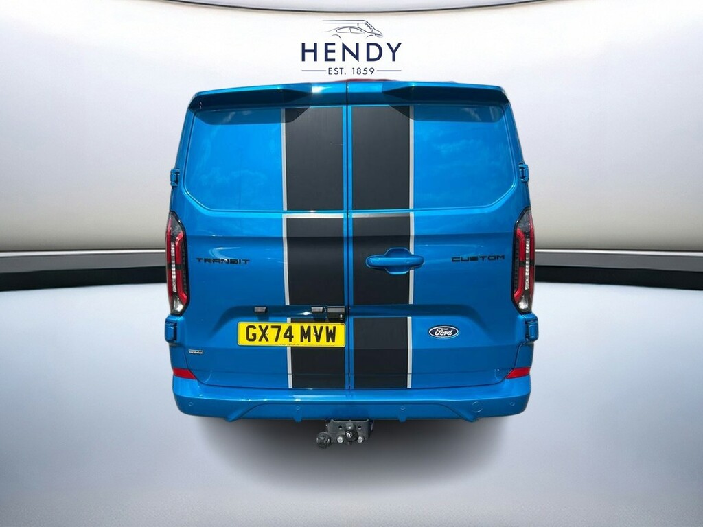 Ford Transit Custom 2.5 Phev 232Ps H1 Double Cab Van Sport Blue #3