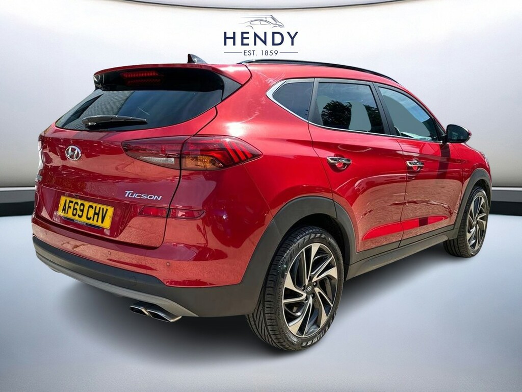 Hyundai Tucson 1.6 Tgdi 177 Premium Se 2Wd Dct AF69CHV Red #4