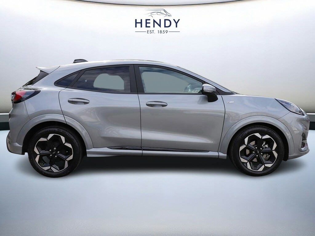 Ford Puma 1.0 Ecoboost Hybrid Mhev St-line X GV75TUW Silver #2