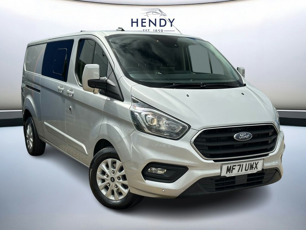 Ford Transit Custom 2.0 Ecoblue 130Ps Low Roof Dcab Limited Van Silver