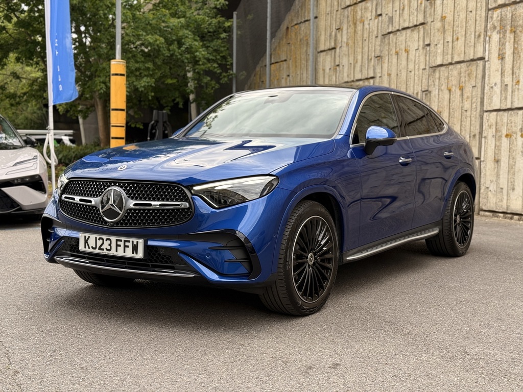 Mercedes-Benz GLC Class Glc 300 Amg Line Prem Coupe 4Matic My24 2023 KJ23FFW Blue #6