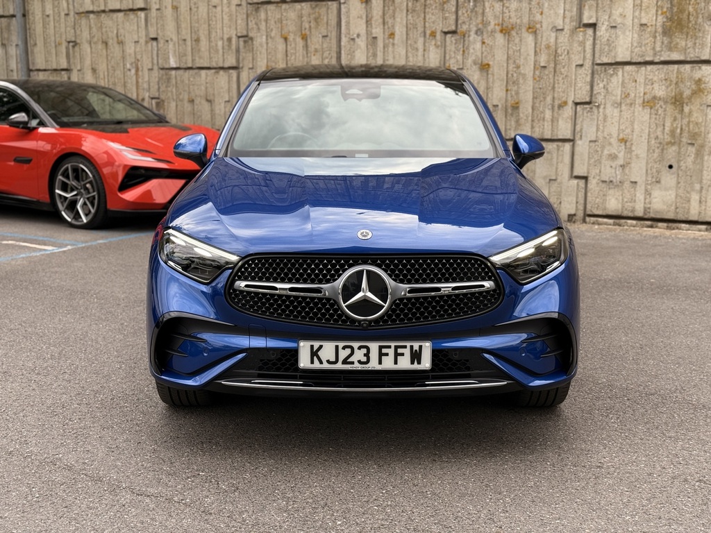 Mercedes-Benz GLC Class Glc 300 Amg Line Prem Coupe 4Matic My24 2023 KJ23FFW Blue #2
