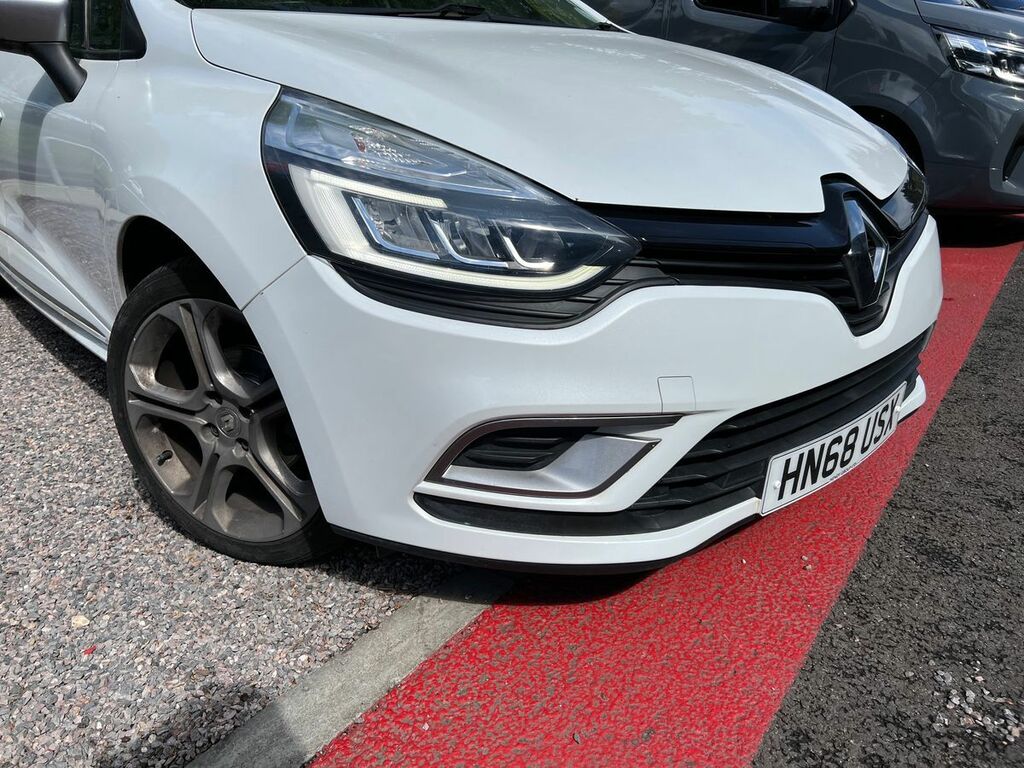Renault Clio 1.5 Dci 90 Gt Line HN68USX White #6