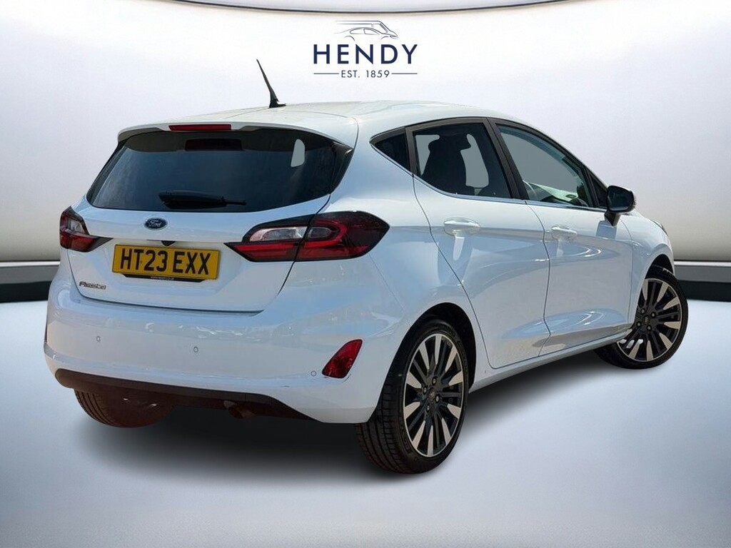 Ford Fiesta 1.0 Ecoboost Titanium X HT23EXX White #4