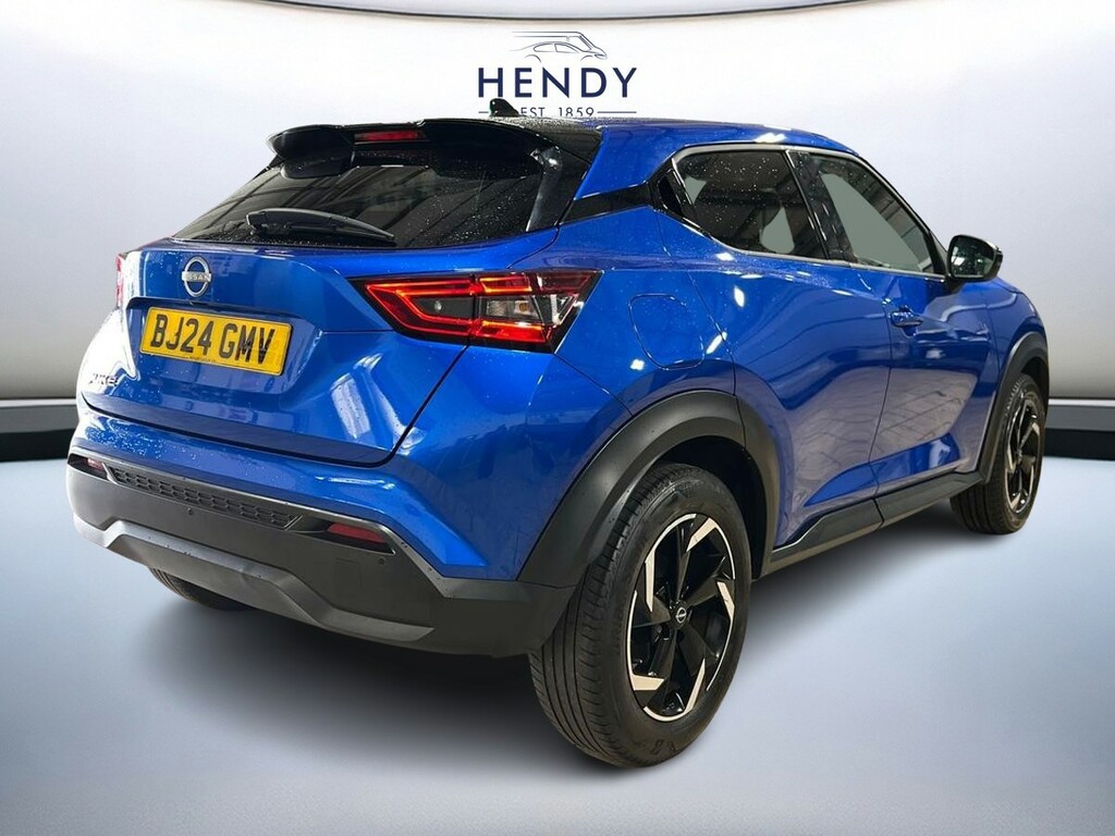 Nissan Juke 1.0 Dig-t 114 N-connecta Dct BJ24GMV Blue #4