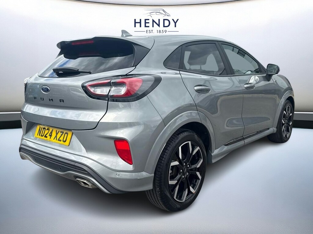 Ford Puma 1.0 Ecoboost Hybrid Mhev 155 St-line X ND24XZO Silver #4