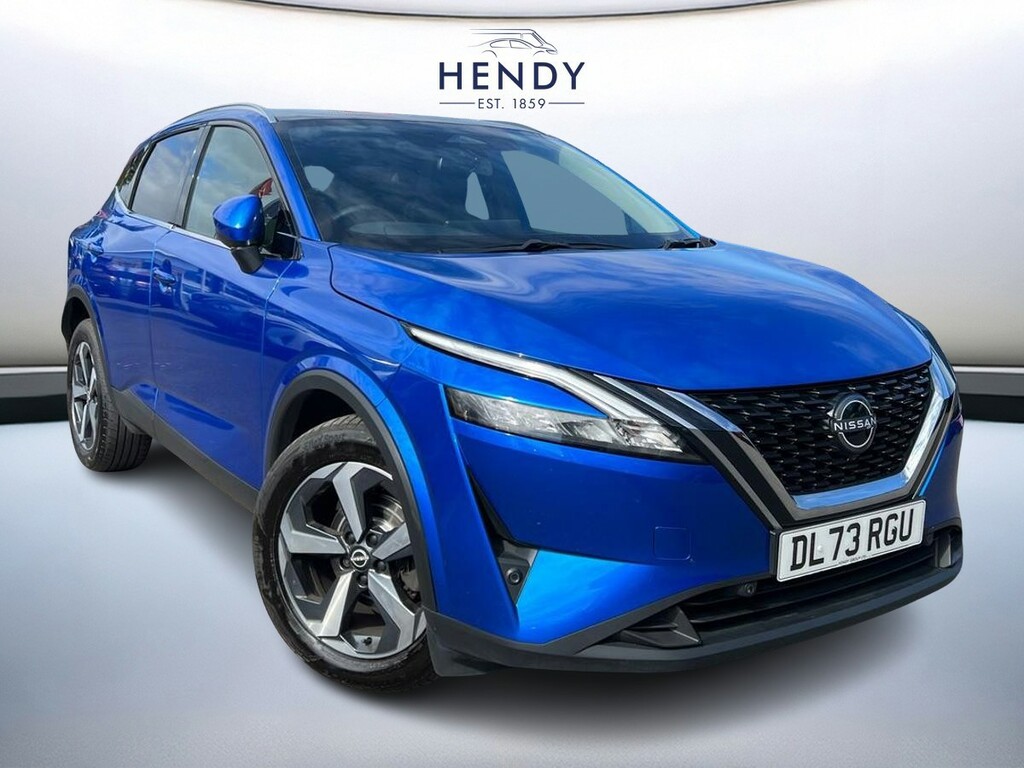 Nissan Qashqai 1.3 Dig-t Mh 158 N-connecta Xtronic Blue