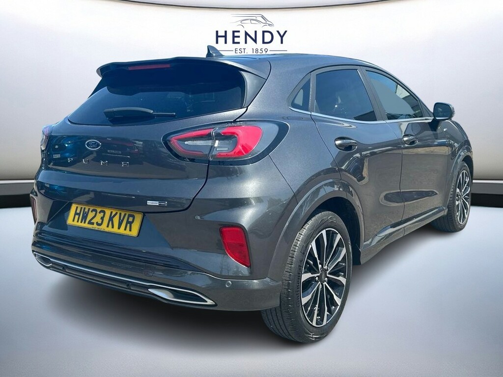 Ford Puma 1.0 Ecoboost Hybr Mhev 155 St-line Vignale Dct HW23KVR Grey #4