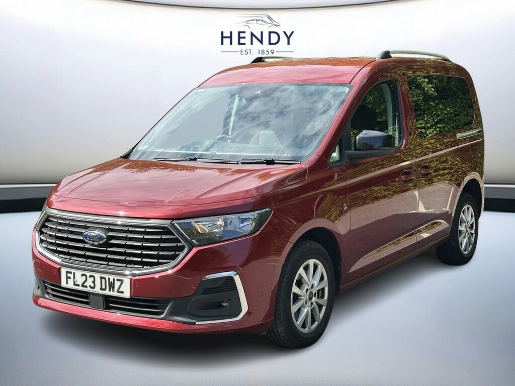 Ford Tourneo Connect 2.0 Ecoblue Titanium FL23DWZ Red #4