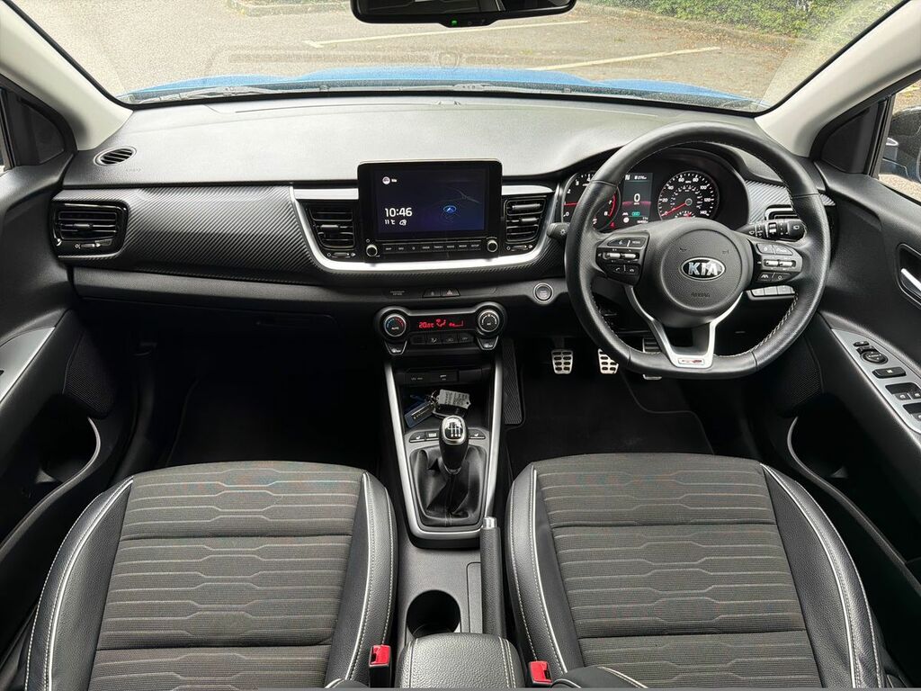 Kia Stonic 1.0T Gdi 48V Gt-line S Blue #3