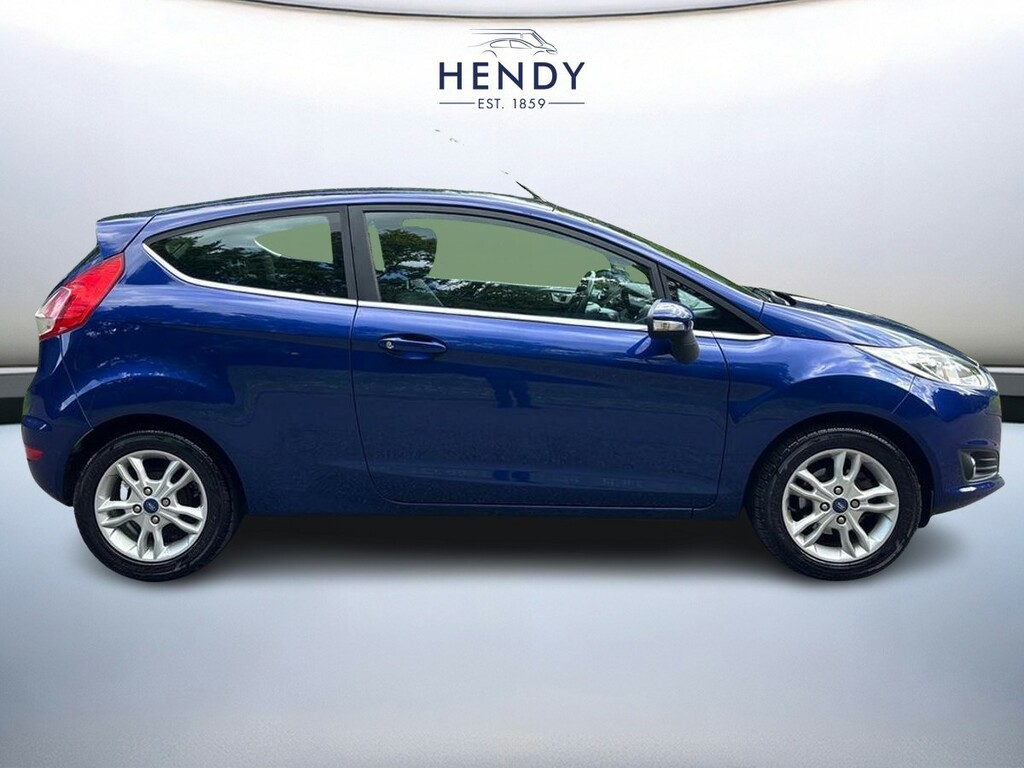 Ford Fiesta 1.0 Ecoboost Zetec YK14HKL Blue #2