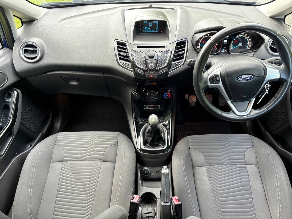 Ford Fiesta 1.0 Ecoboost Zetec YK14HKL Blue #3