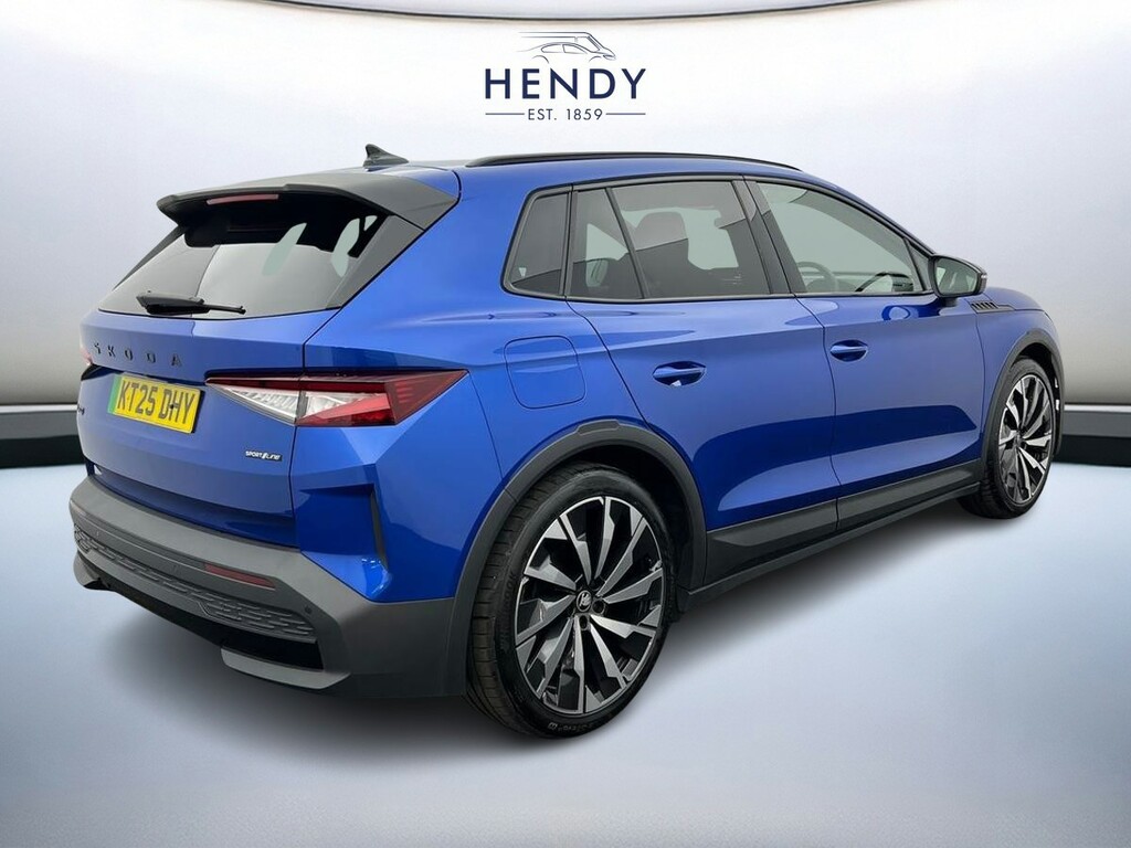 Skoda Elroq 210Kw 85 Sportline 82Kwh Blue #4
