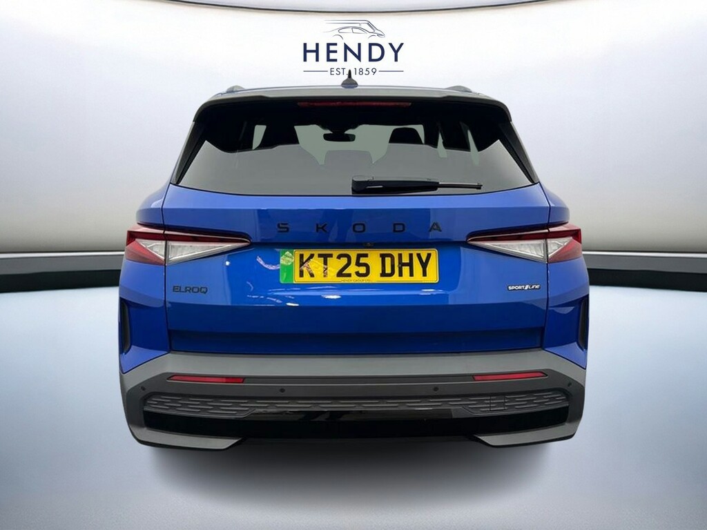 Skoda Elroq 210Kw 85 Sportline 82Kwh Blue #5