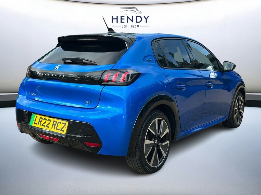 Peugeot e-208 100Kw Gt Premium 50Kwh Blue #5