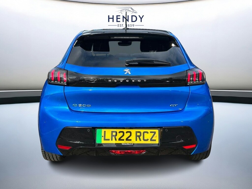 Peugeot e-208 100Kw Gt Premium 50Kwh Blue #6