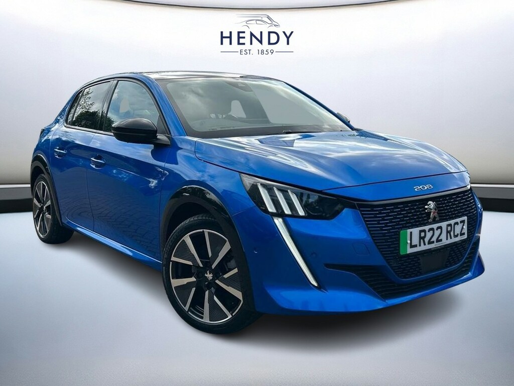 Peugeot e-208 100Kw Gt Premium 50Kwh Blue