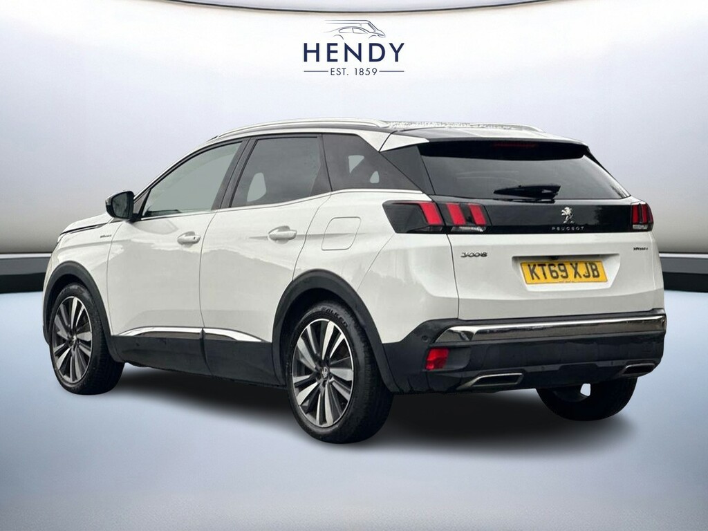 Peugeot 3008 1.6 Hybrid4 300 Gt E-eat8 KT69XJB White #6