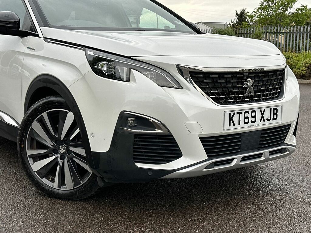 Peugeot 3008 1.6 Hybrid4 300 Gt E-eat8 KT69XJB White #3
