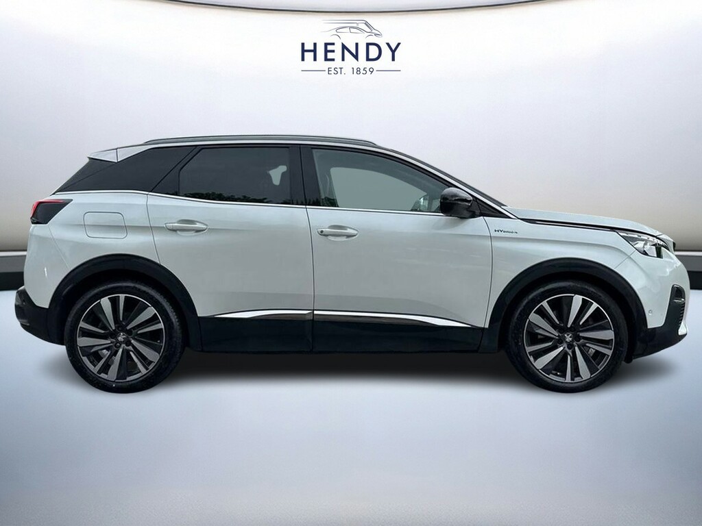 Peugeot 3008 1.6 Hybrid4 300 Gt E-eat8 KT69XJB White #2