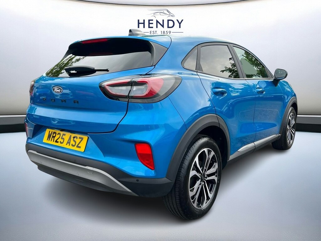 Ford Puma 1.0 Ecoboost Hybrid Mhev Titanium Dct WR25ASZ Blue #4