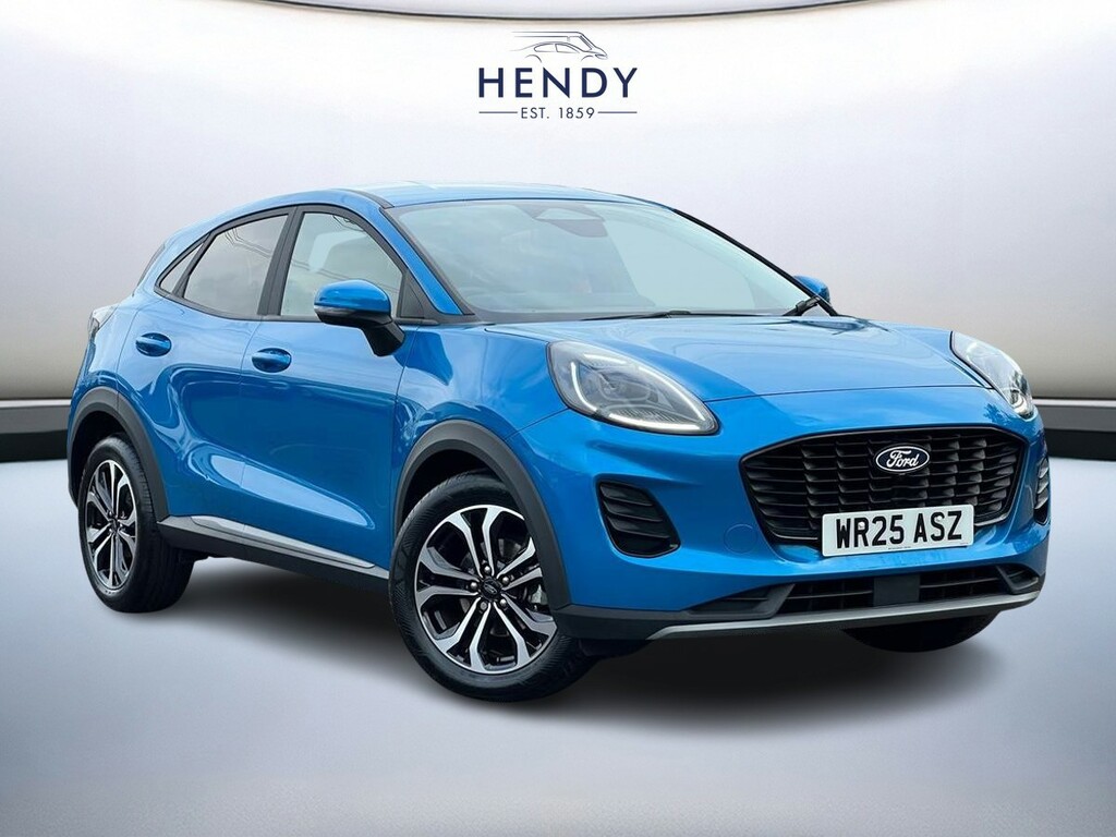 Ford Puma 1.0 Ecoboost Hybrid Mhev Titanium Dct Blue