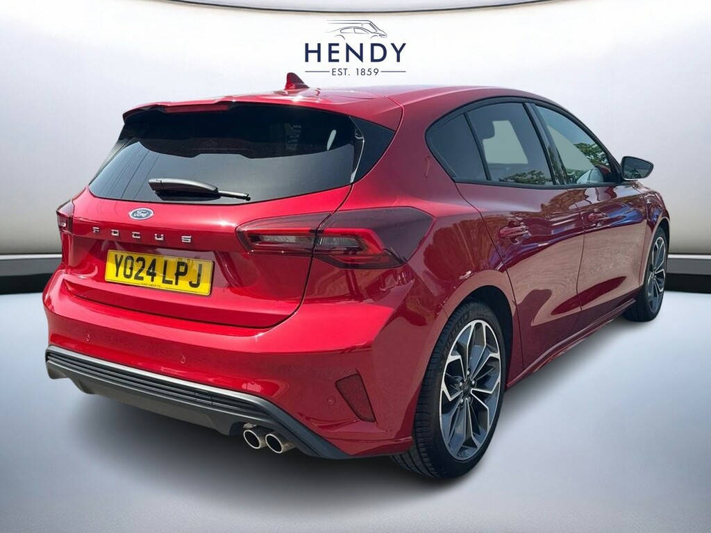Ford Focus 1.0 Ecoboost Hybrid Mhev 155 St-line X Red #4