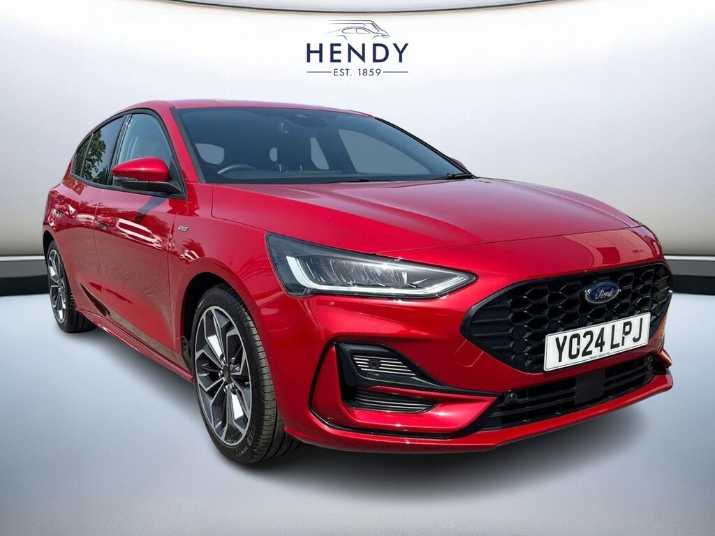 Ford Focus 1.0 Ecoboost Hybrid Mhev 155 St-line X Red