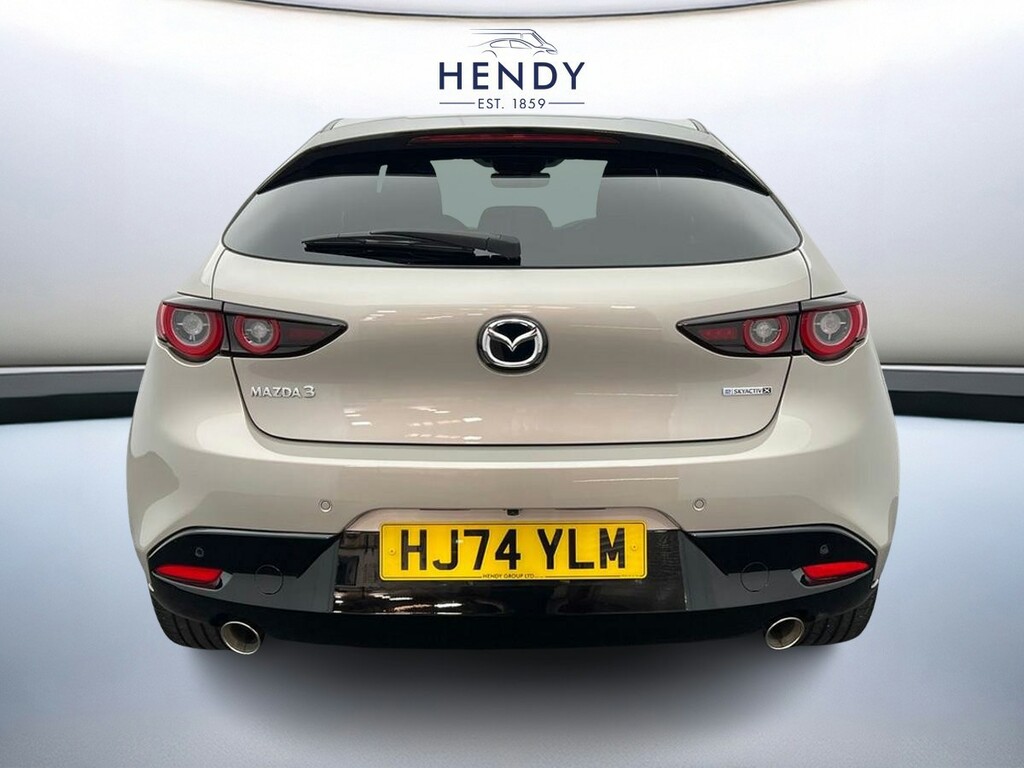 Mazda 3 2.0 E-skyactivx Mhev 186 Exclusive-line Silver #5