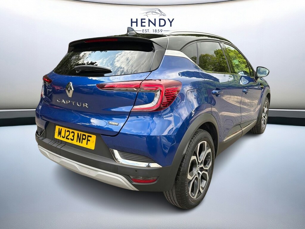 Renault Captur 1.6 E-tech Full Hybrid 145 Techno MJ23NPF Blue #4