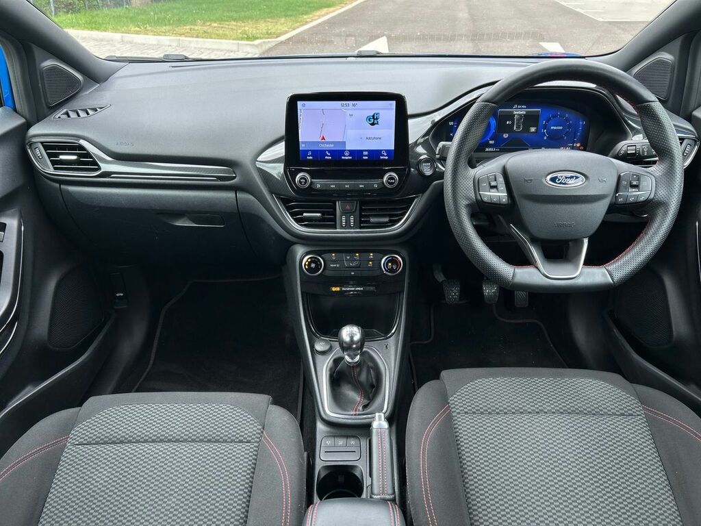 Ford Puma 1.0 Ecoboost Hybrid Mhev St-line LO73VPJ Blue #3