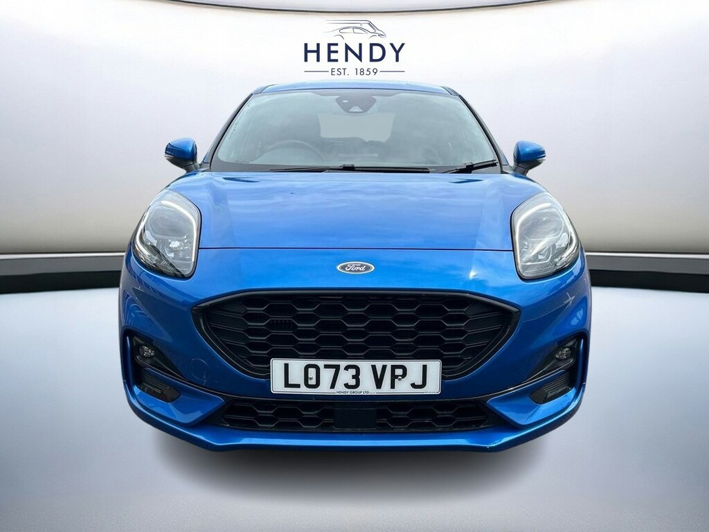 Ford Puma 1.0 Ecoboost Hybrid Mhev St-line LO73VPJ Blue #4