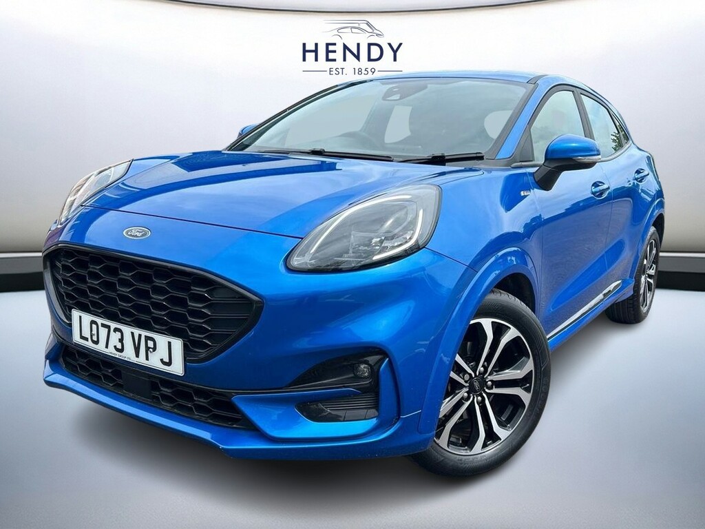 Ford Puma 1.0 Ecoboost Hybrid Mhev St-line LO73VPJ Blue #5