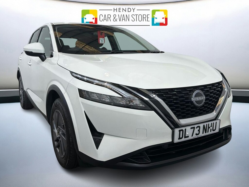 Nissan Qashqai 1.3 Dig-t Mh 158 Acenta Premium Xtronic White