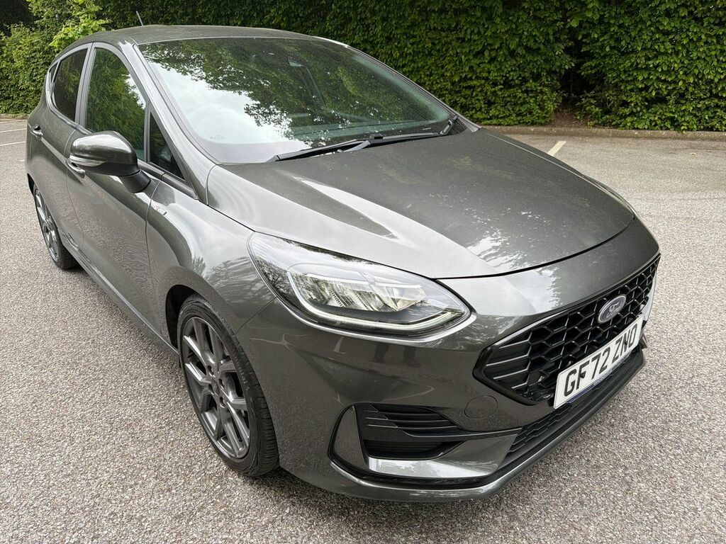 Ford Fiesta 1.0 Ecoboost Hybrid Mhev 125 St-line GF72ZNO Grey #4