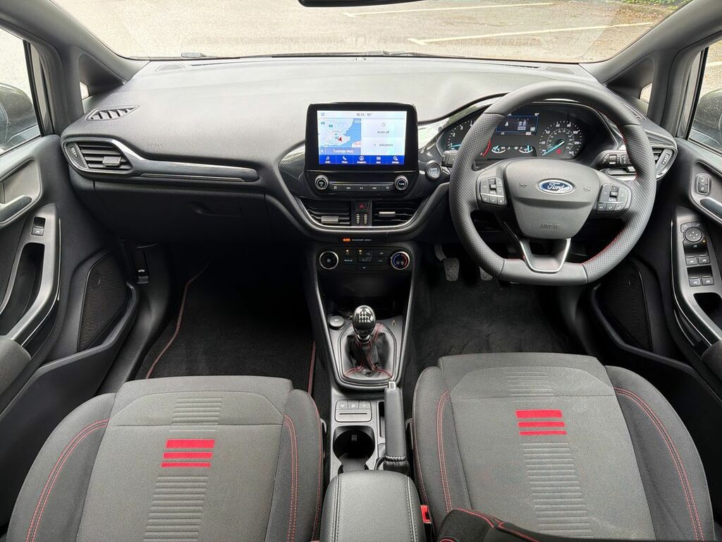 Ford Fiesta 1.0 Ecoboost Hybrid Mhev 125 St-line GF72ZNO Grey #3