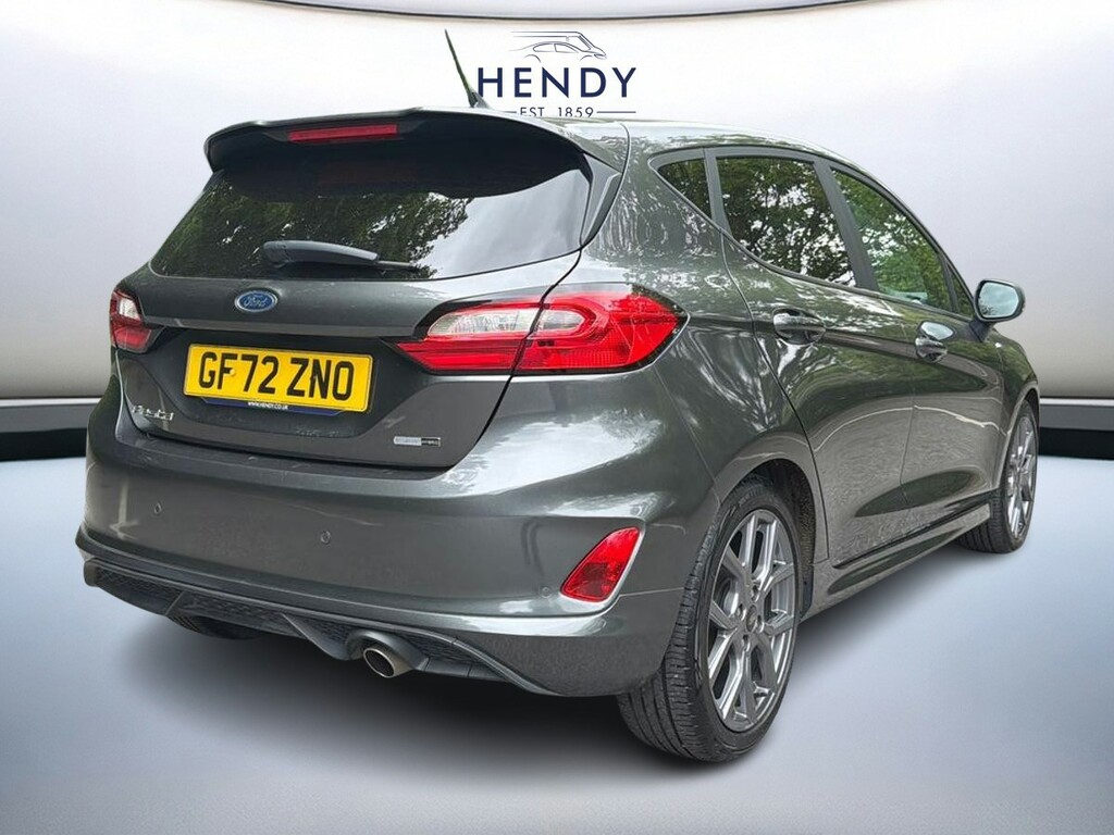 Ford Fiesta 1.0 Ecoboost Hybrid Mhev 125 St-line GF72ZNO Grey #5