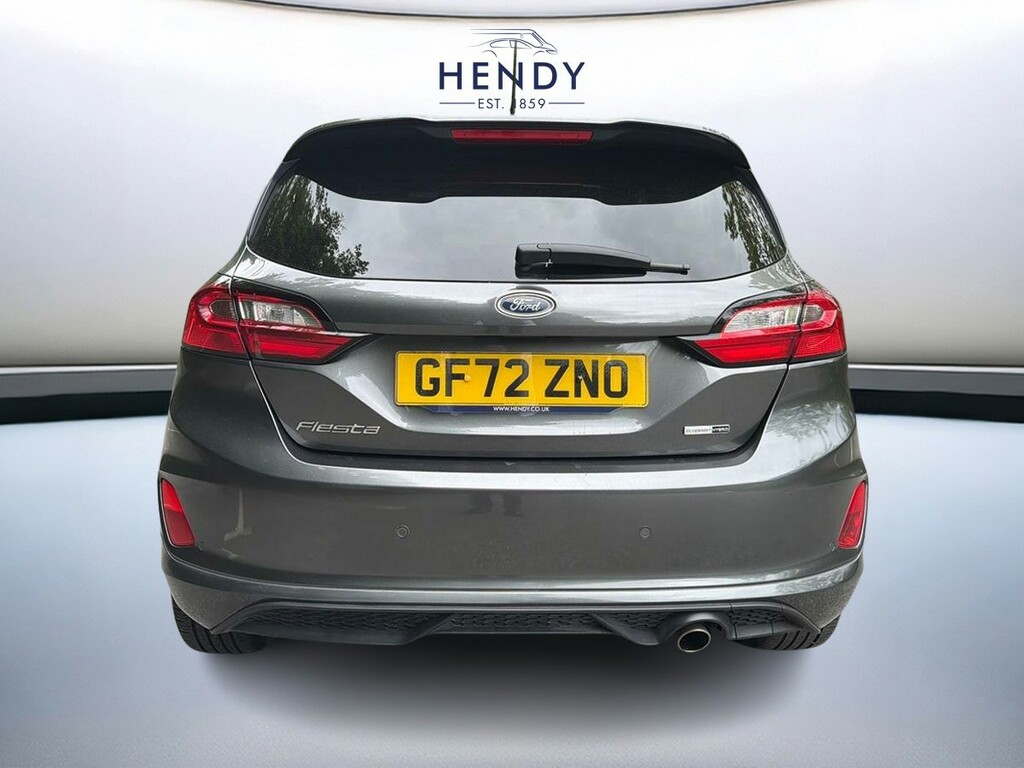 Ford Fiesta 1.0 Ecoboost Hybrid Mhev 125 St-line GF72ZNO Grey #6