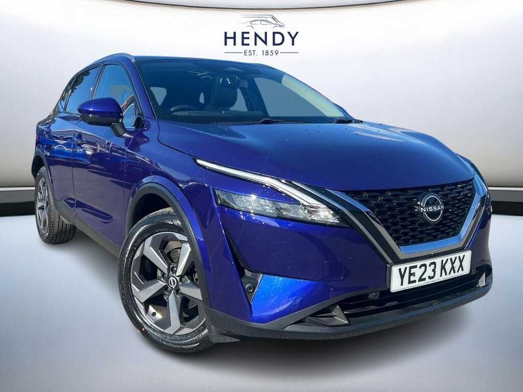Nissan Qashqai 1.3 Dig-t Mh 158 N-connecta Xtronic Blue